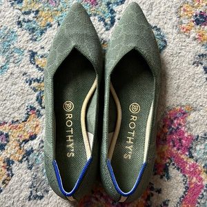 Rothy’s The Point - Safari Green